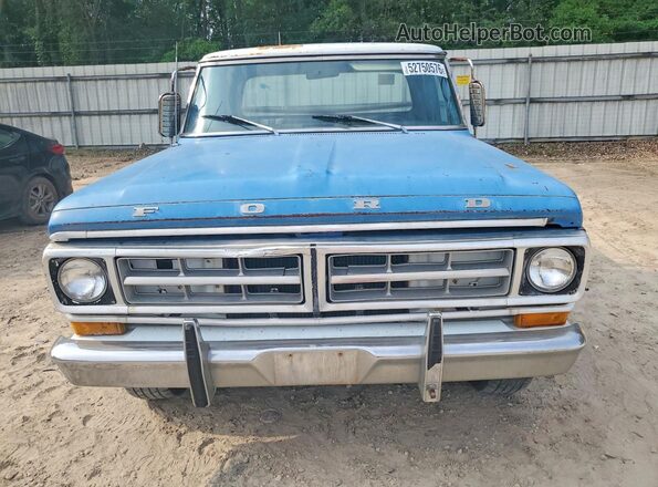 F25HRM06178 1971 FORD F250 Blue Vista frontal