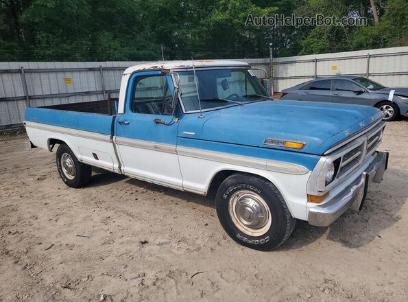 F25HRM06178 1971 FORD F250 Blue Delantero derecho