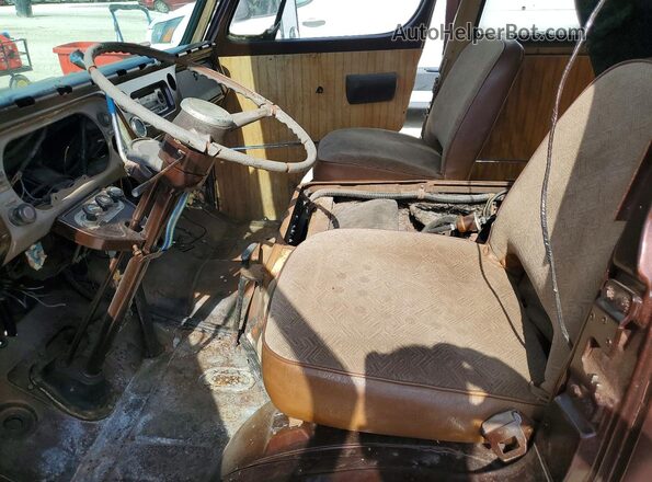 GE160P103053 1970 CHEVROLET OTHER Бордовый Вид салона спереди