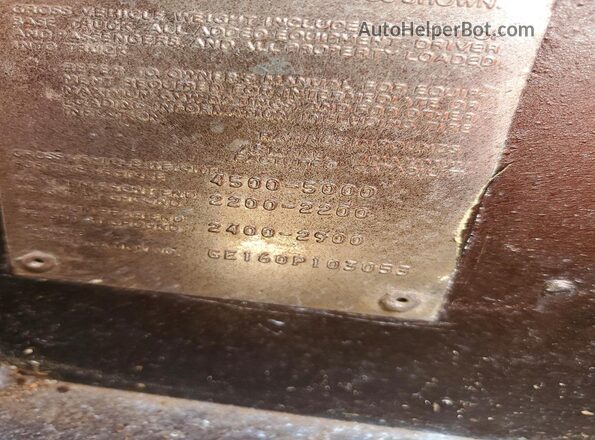 GE160P103053 1970 CHEVROLET OTHER Бордовый Панорамный вид салона 360°