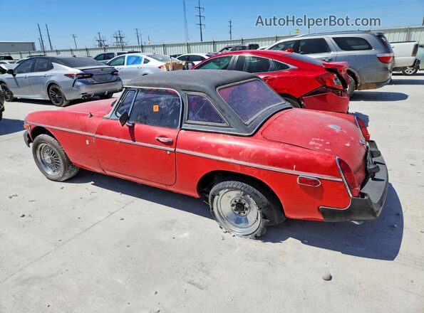 GHN5UH426129G 1977 MG MGB Красный Задняя левая четверть