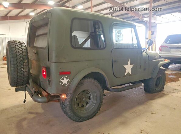 J7F93EA039484 1977 JEEP WRANGLER Green Հետևի աջ