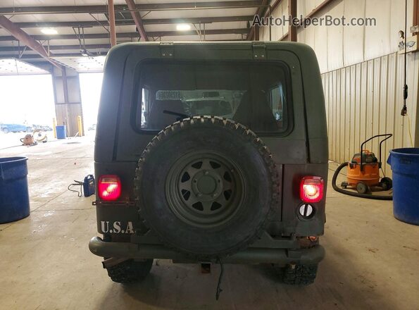 J7F93EA039484 1977 JEEP WRANGLER Green Հետևի տեսք