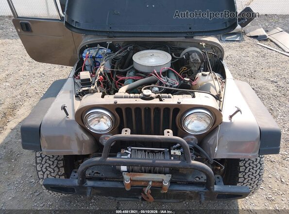 J8F93EA085127 1978 JEEP CJ-7 Brown Rear view