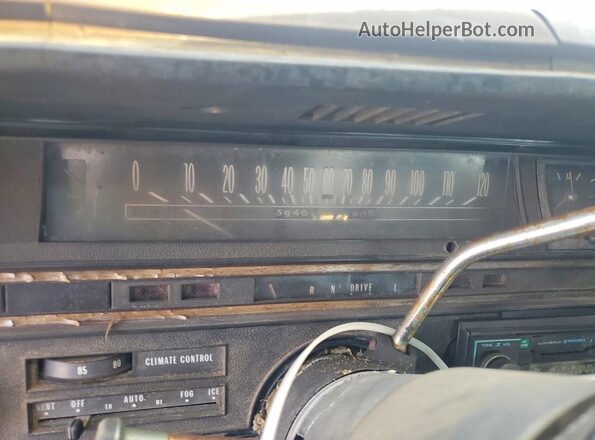 J9274890 1969 CADILLAC DEVILLE Темно-бордовый Вид щитка приборов