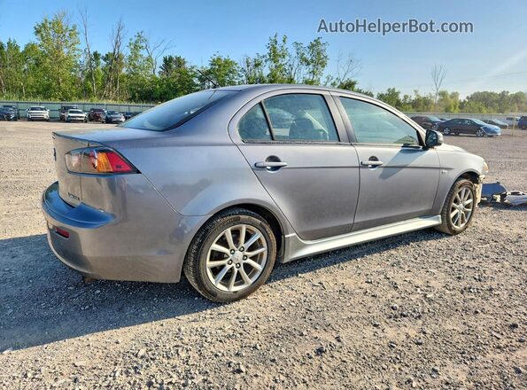 JA32U2FU0GU004859 2016 MITSUBISHI LANCER Silver Задня права чверть