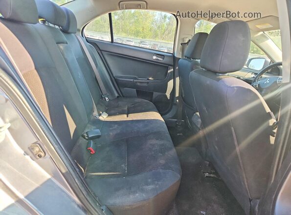 JA32U2FU0GU004859 2016 MITSUBISHI LANCER Silver Вид задніх сидінь