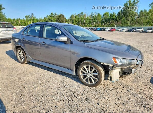 JA32U2FU0GU004859 2016 MITSUBISHI LANCER Silver Передня права чверть