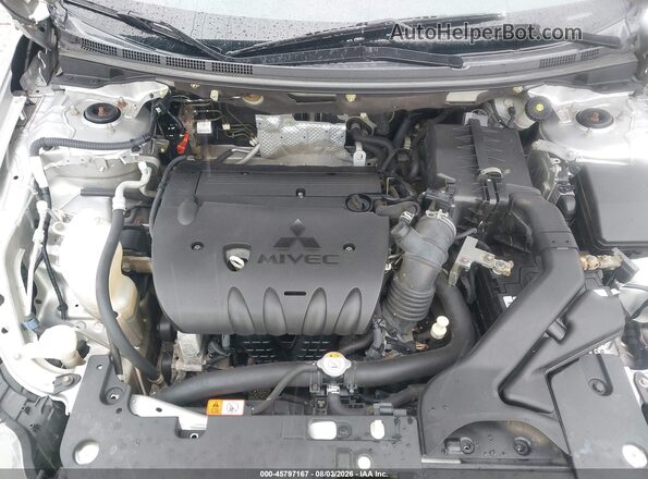 JA32U2FU0GU006692 2016 MITSUBISHI LANCER Gray Вид ззаду