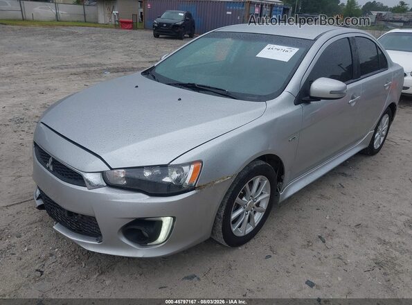 JA32U2FU0GU006692 2016 MITSUBISHI LANCER Gray Передня ліва чверть