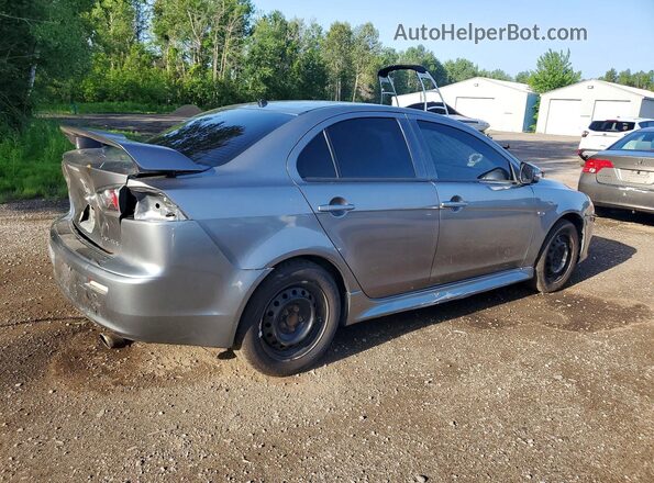 JA32U2FU1HU603075 2017 MITSUBISHI LANCER Gray უკანა მარჯვენა
