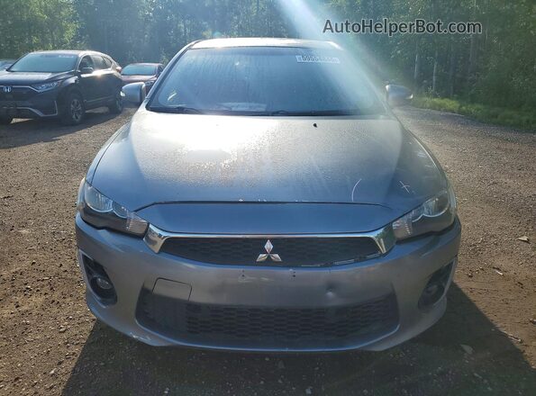 JA32U2FU1HU603075 2017 MITSUBISHI LANCER Gray წინა ხედი