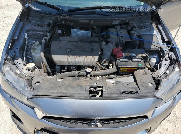 JA32U2FU2GU011747 2016 MITSUBISHI LANCER Gray Widok wnętrza z tyłu