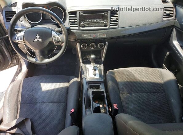 JA32U2FU2GU011747 2016 MITSUBISHI LANCER Gray Widok deski rozdzielczej