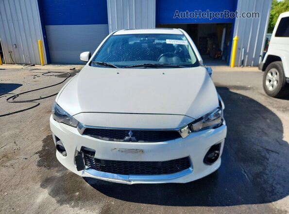 JA32U2FU2HU000345 2017 MITSUBISHI LANCER White Вид спереду