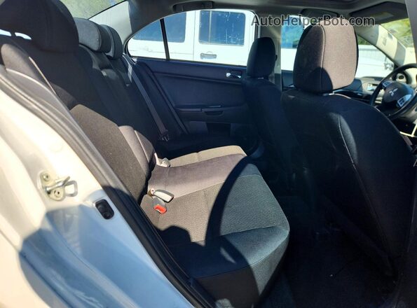 JA32U2FU2HU000345 2017 MITSUBISHI LANCER White Вид задніх сидінь