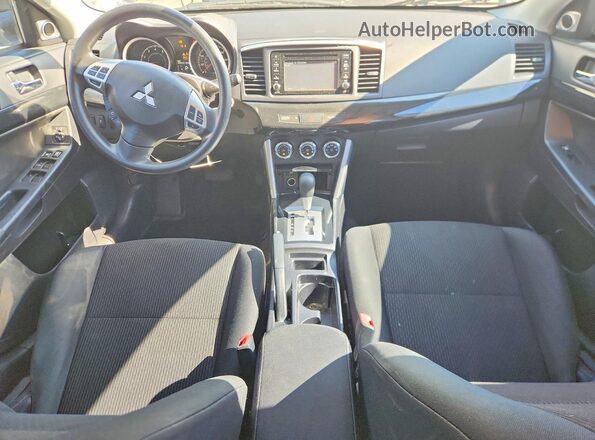 JA32U2FU2HU000345 2017 MITSUBISHI LANCER White Вид панелі приладів