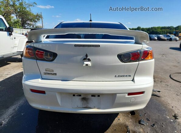 JA32U2FU2HU000345 2017 MITSUBISHI LANCER White Вид ззаду