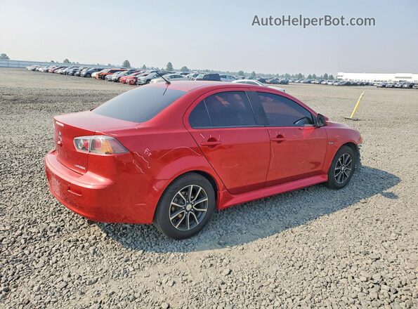 JA32U2FU2HU005769 2017 MITSUBISHI LANCER Red უკანა მარჯვენა
