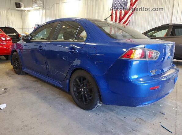 JA32U2FU2HU010843 2017 MITSUBISHI LANCER Blue უკანა მარცხენა