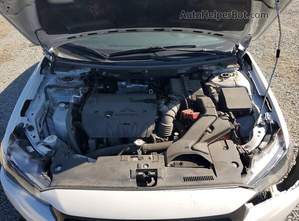 JA32U2FU2HU014018 2017 MITSUBISHI LANCER White Rear interior view