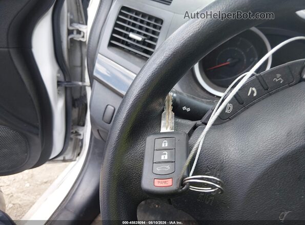 JA32U2FU3GU012275 2016 MITSUBISHI LANCER White წინა პანელის ხედი