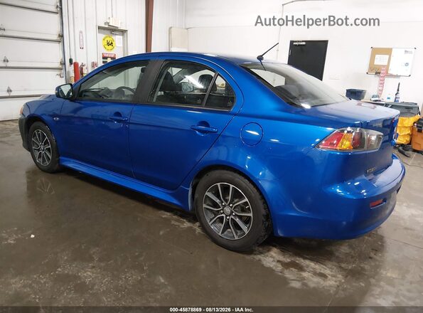 JA32U2FU3HU004646 2017 MITSUBISHI LANCER Blue Задня ліва чверть