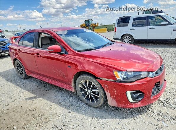 JA32U2FU3HU006753 2017 MITSUBISHI LANCER Красный Передняя правая четверть