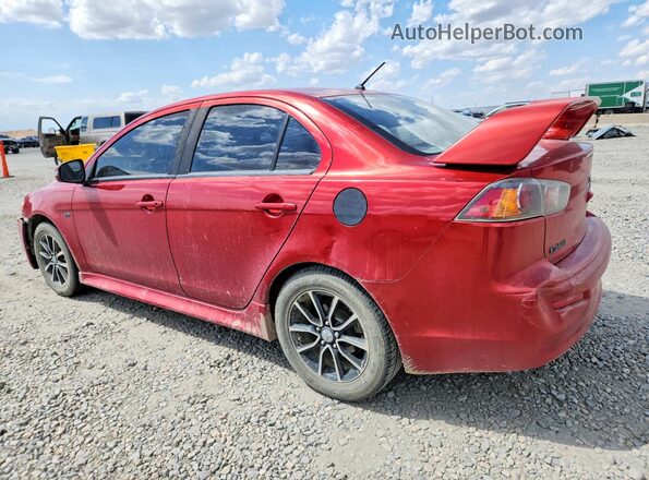 JA32U2FU3HU006753 2017 MITSUBISHI LANCER Красный Задняя левая четверть