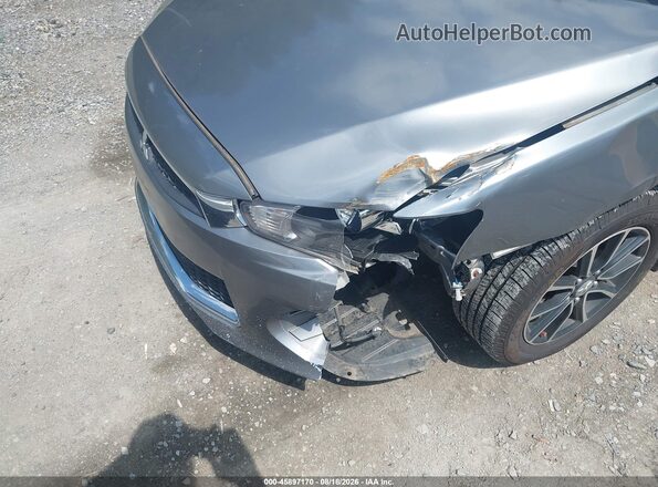 JA32U2FU4HU003196 2017 MITSUBISHI LANCER Gray Вид спереду