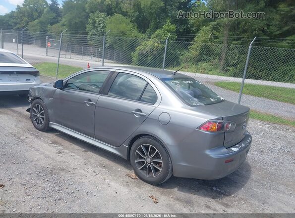 JA32U2FU4HU003196 2017 MITSUBISHI LANCER Gray Задня ліва чверть
