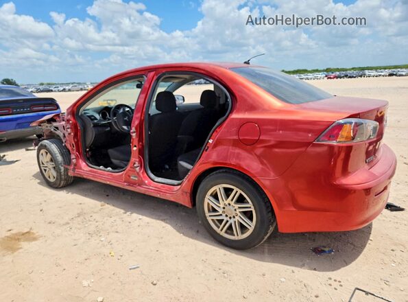 JA32U2FU5GU011399 2016 MITSUBISHI LANCER Red Tył lewy