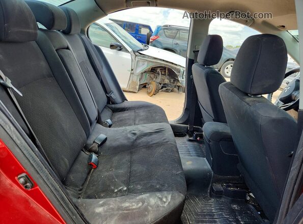 JA32U2FU5GU011399 2016 MITSUBISHI LANCER Red Widok tylnych siedzeń