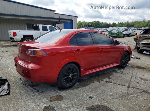 JA32U2FU5HU014157 2017 MITSUBISHI LANCER Red უკანა მარჯვენა
