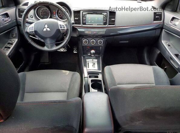 JA32U2FU5HU014157 2017 MITSUBISHI LANCER Red წინა პანელის ხედი