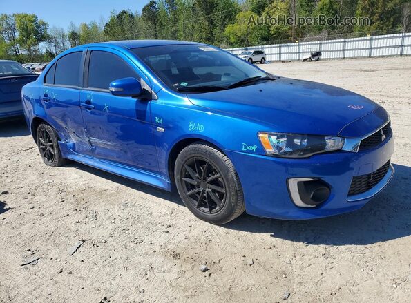 JA32U2FU6HU009825 2017 MITSUBISHI LANCER Blue Front right