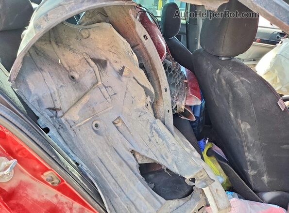 JA32U2FU6HU012207 2017 MITSUBISHI LANCER Red Հետևի նստատեղերի տեսք