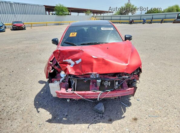JA32U2FU6HU012207 2017 MITSUBISHI LANCER Red Դիմացի տեսք