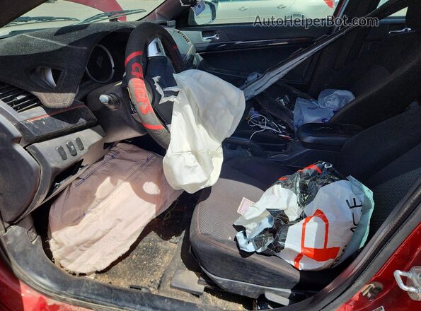 JA32U2FU6HU012207 2017 MITSUBISHI LANCER Red Սալոնի դիմացի տեսք