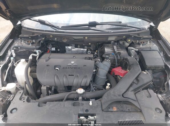 JA32U2FU8GU011753 2016 MITSUBISHI LANCER Black Rear view