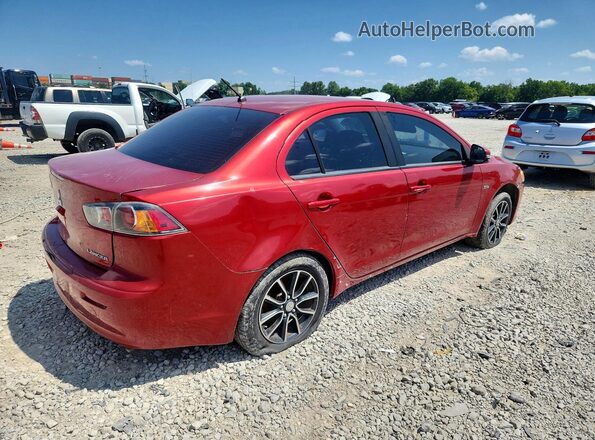JA32U2FU8HU005307 2017 MITSUBISHI LANCER Red უკანა მარჯვენა