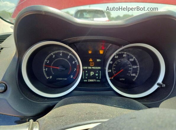 JA32U2FU8HU005307 2017 MITSUBISHI LANCER Red ხელსაწყოთა პანელის ხედი