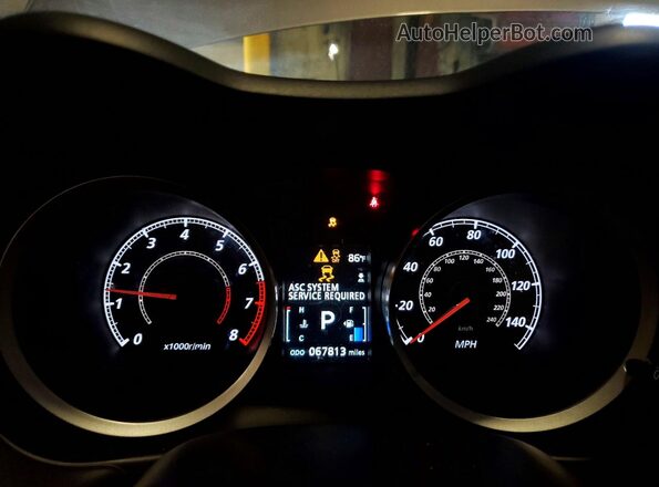 JA32U2FU8HU007705 2017 MITSUBISHI LANCER Серый Вид щитка приборов