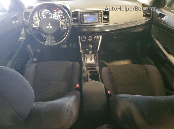 JA32U2FU8HU007705 2017 MITSUBISHI LANCER Серый Вид панели приборов