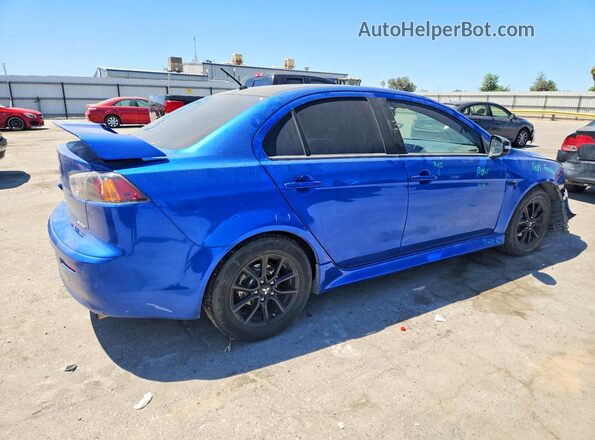 JA32U2FU8HU014332 2017 MITSUBISHI LANCER Blue Trasero derecho