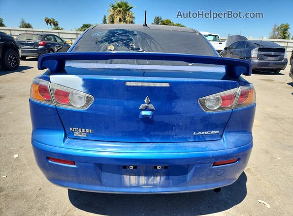 JA32U2FU8HU014332 2017 MITSUBISHI LANCER Blue Vista trasera