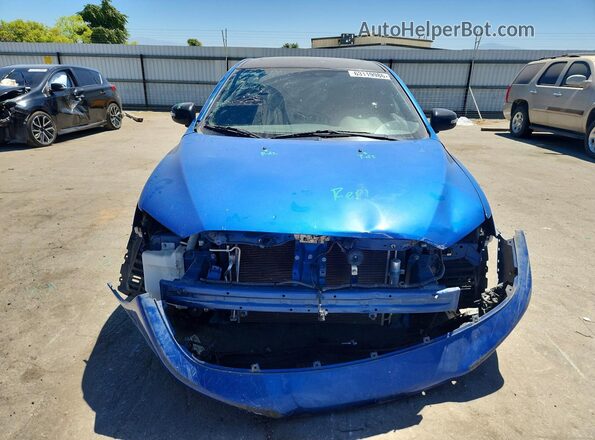 JA32U2FU8HU014332 2017 MITSUBISHI LANCER Blue Vista frontal