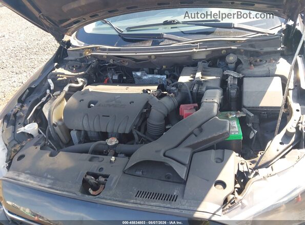 JA32U2FU9GU000504 2016 MITSUBISHI LANCER Black Вид ззаду