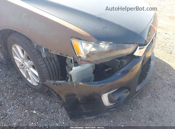 JA32U2FU9GU000504 2016 MITSUBISHI LANCER Black Вид спереду
