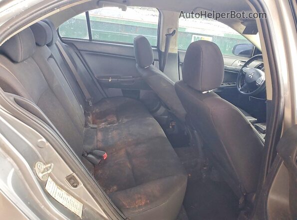 JA32U2FUXHU004479 2017 MITSUBISHI LANCER Gray Rear seats view